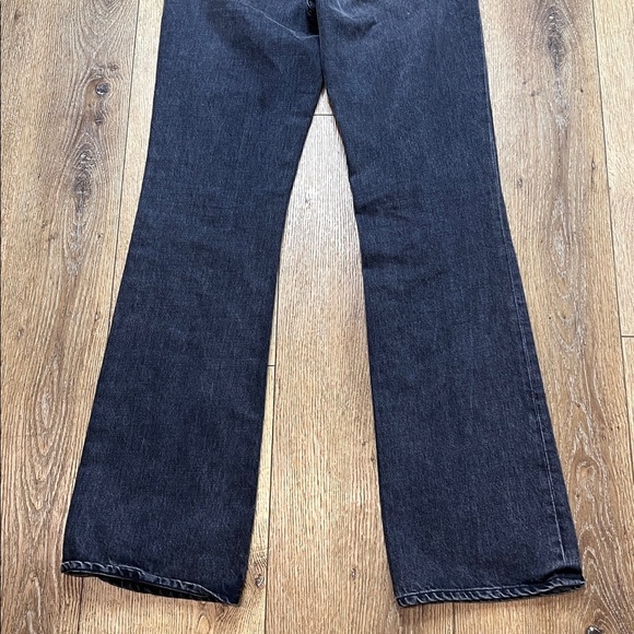 GRLFRND Melanie High Rise Boot Cut Jeans in Black Wash Size 27 - Picture 8 of 11